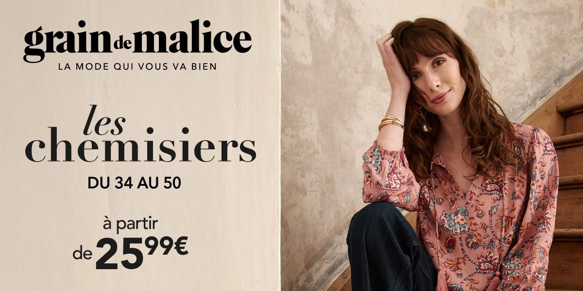 Les chemisiers à ne pas manquer chez Grain de Malice ⭐