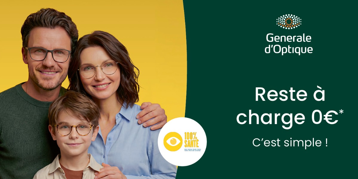 Vos lunettes de vue avec 0€ de reste à charge 