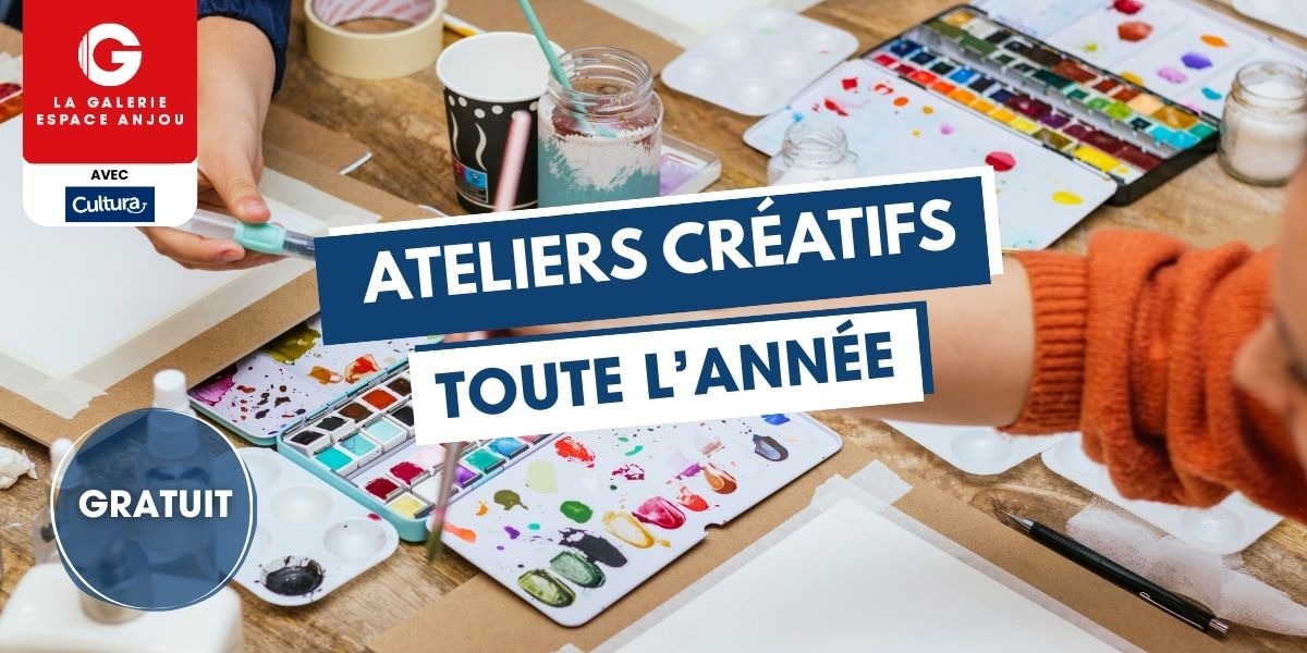🎨 Les Ateliers Cultura s'invitent à  Espace Anjou 🎨