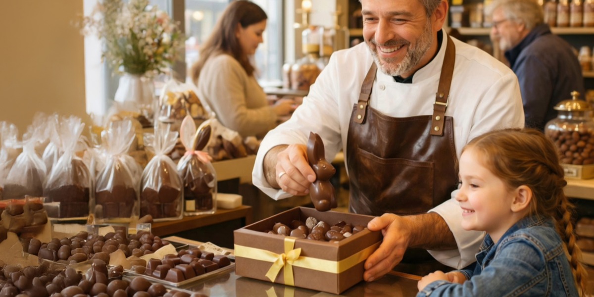 Un shopping chocolaté pour Pâques 🍫🐰 