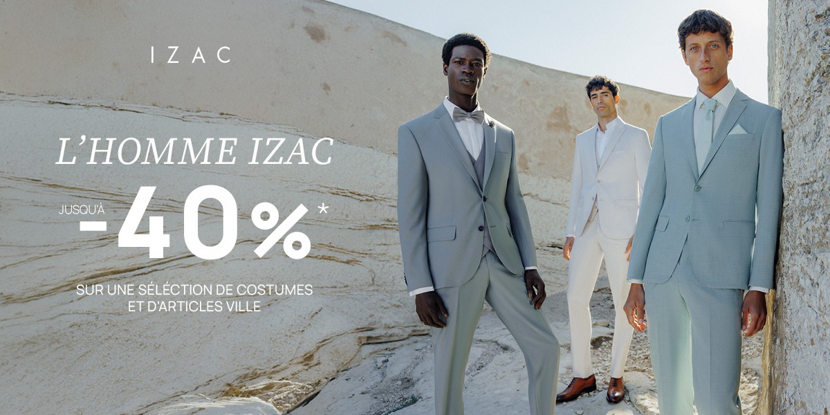 L'homme Izac 👔