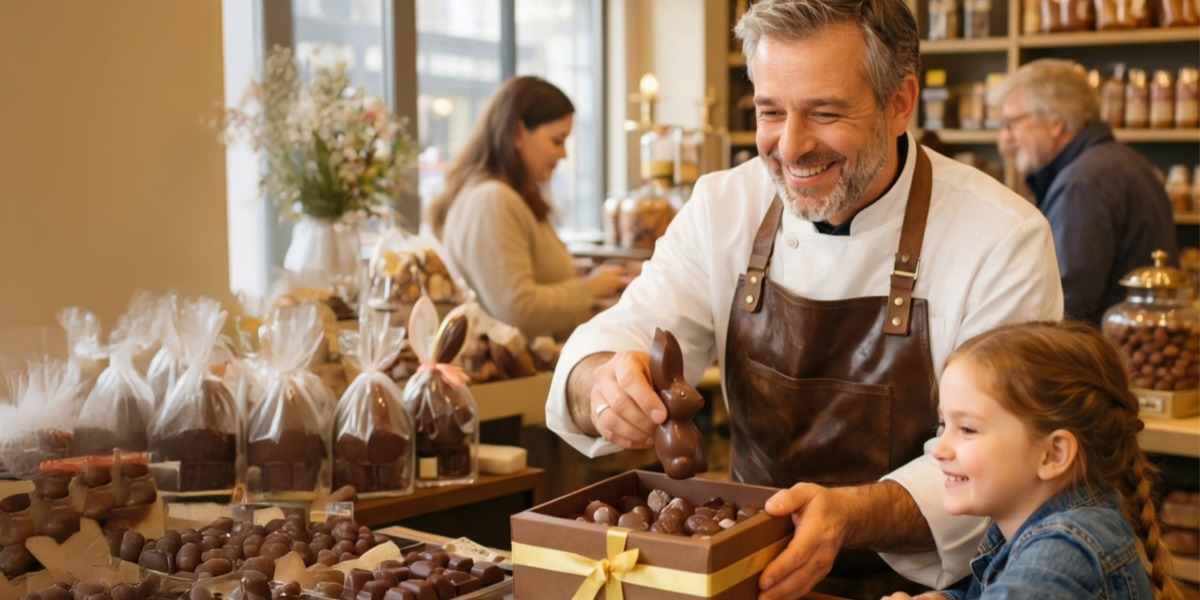 Un shopping chocolaté pour Pâques 🍫🐰 