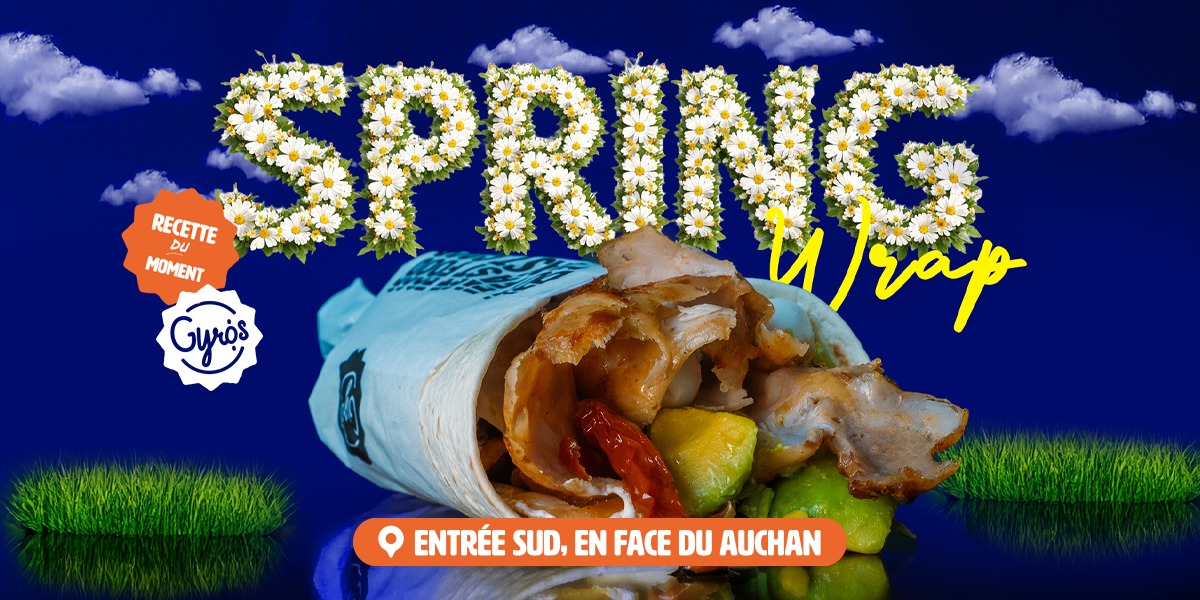 Retour du Spring Wrap ! 🌯