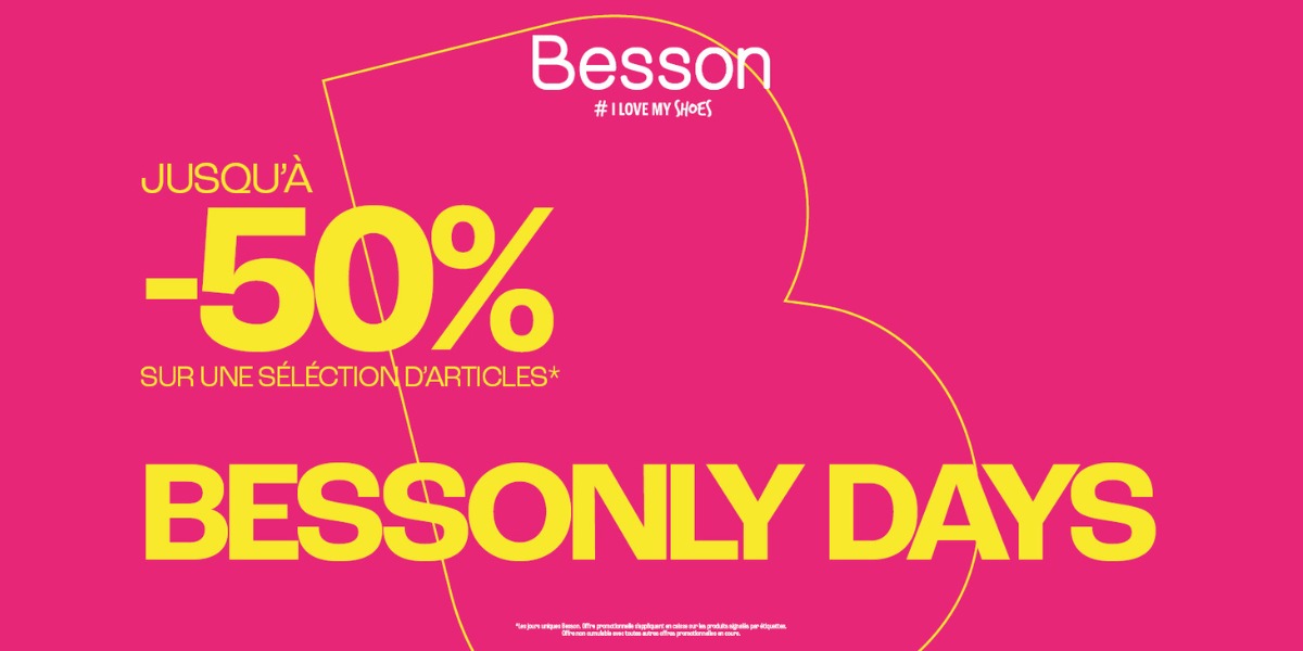 Les Bessonly Days sont de retour ! 👡