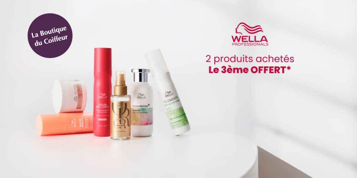 Offre Wella Professionals 🧴