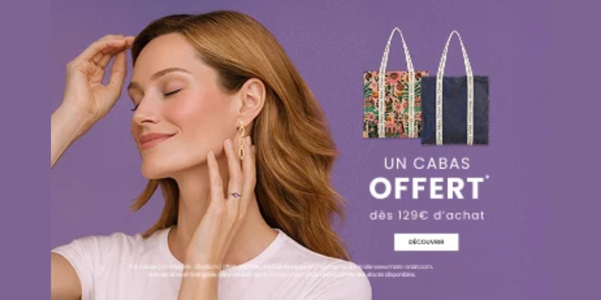 👜 Votre Cabas Marc Orian Offert