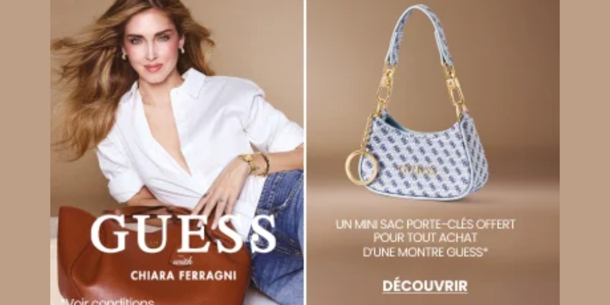 Un mini sac porte-clés OFFERT avec votre montre !