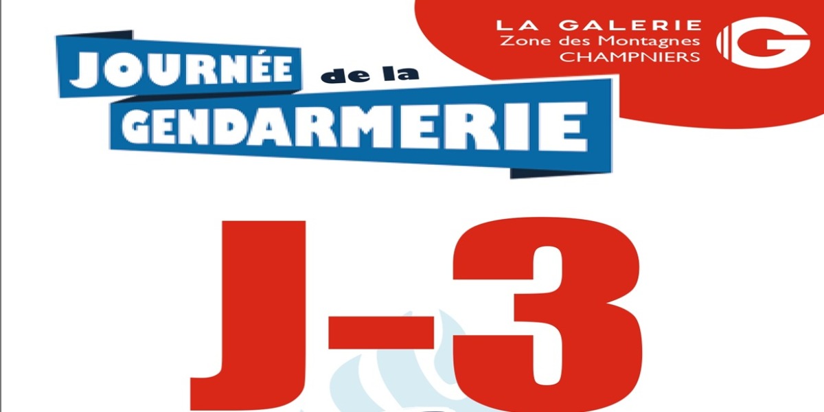 La Journée de la Gendarmerie à La Galerie Angoulême !