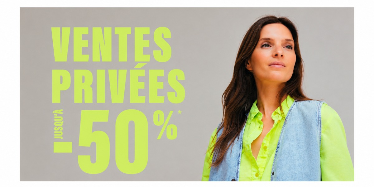 Les ventes privées arrivent chez Le Temps Des Cerises !!