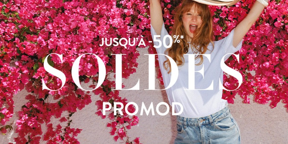 Place aux soldes chez Promod !