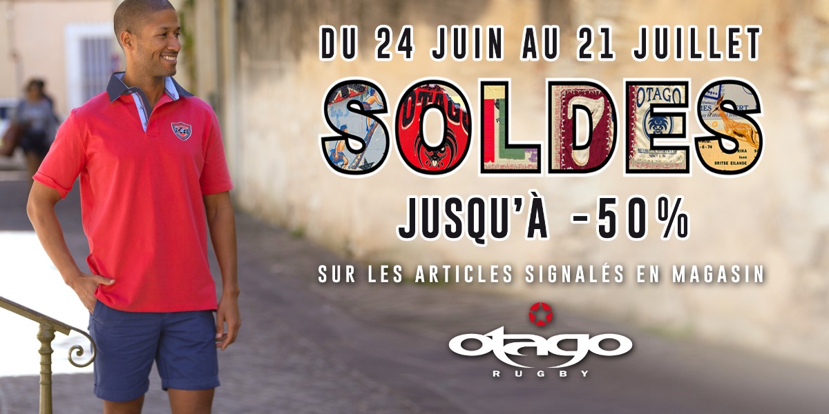 🔥 SOLDES OTAGO : jusqu’à –50% sur une sélection été ☀️