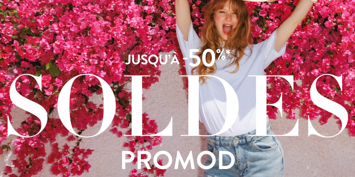Place aux soldes chez Promod !