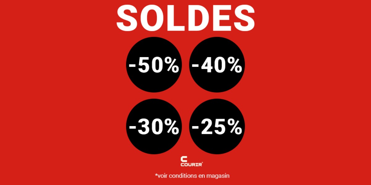 🔥 Bon plan Soldes chez Courir !