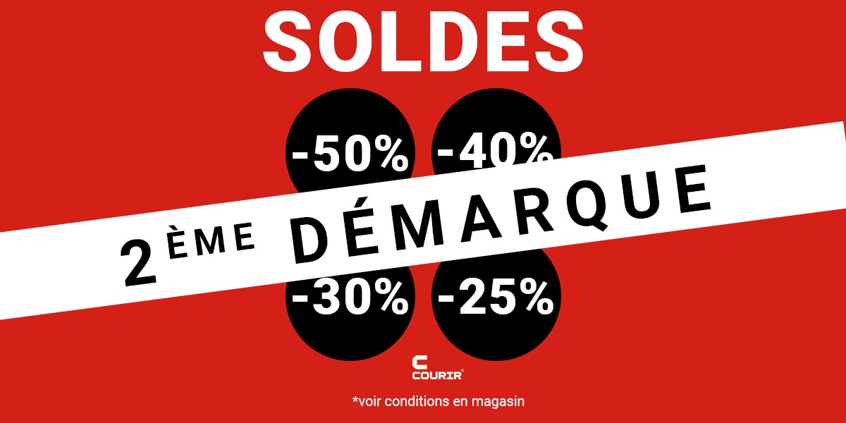 👟 Bon plan Soldes chez Courir : la 2ᵉ démarque est là !