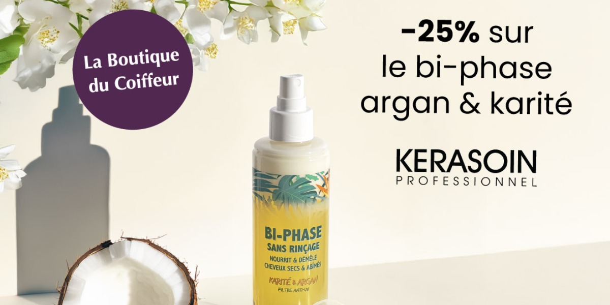OFFRE DU MOIS : BI PHASE ARGAN KARITE