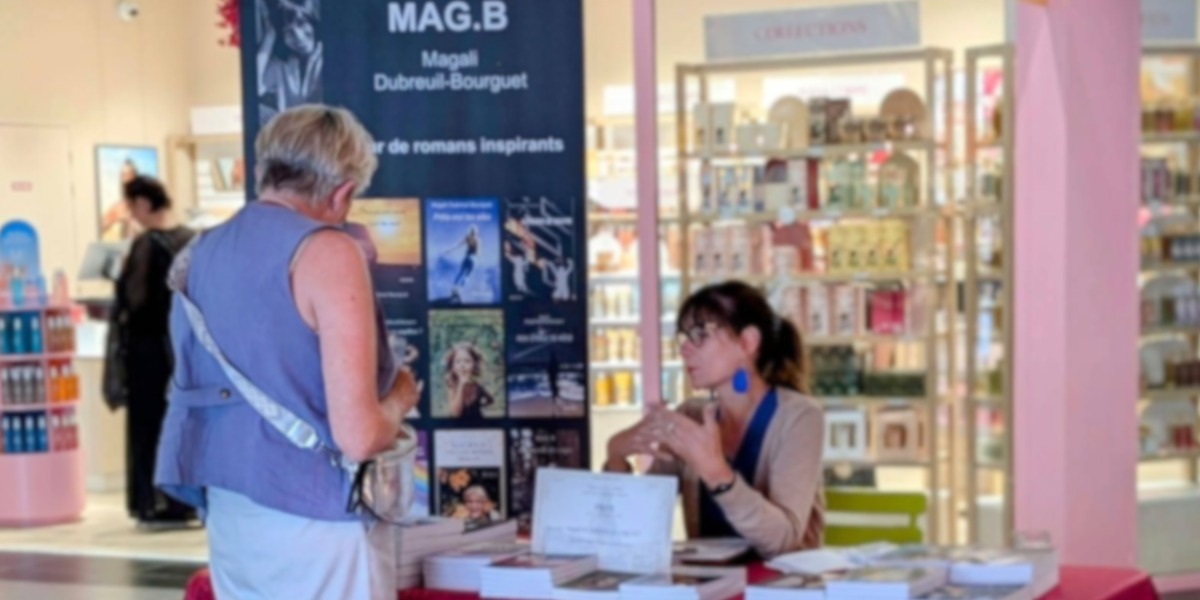 Dédicace avec Magali Dubreuil Bourguet ✍️