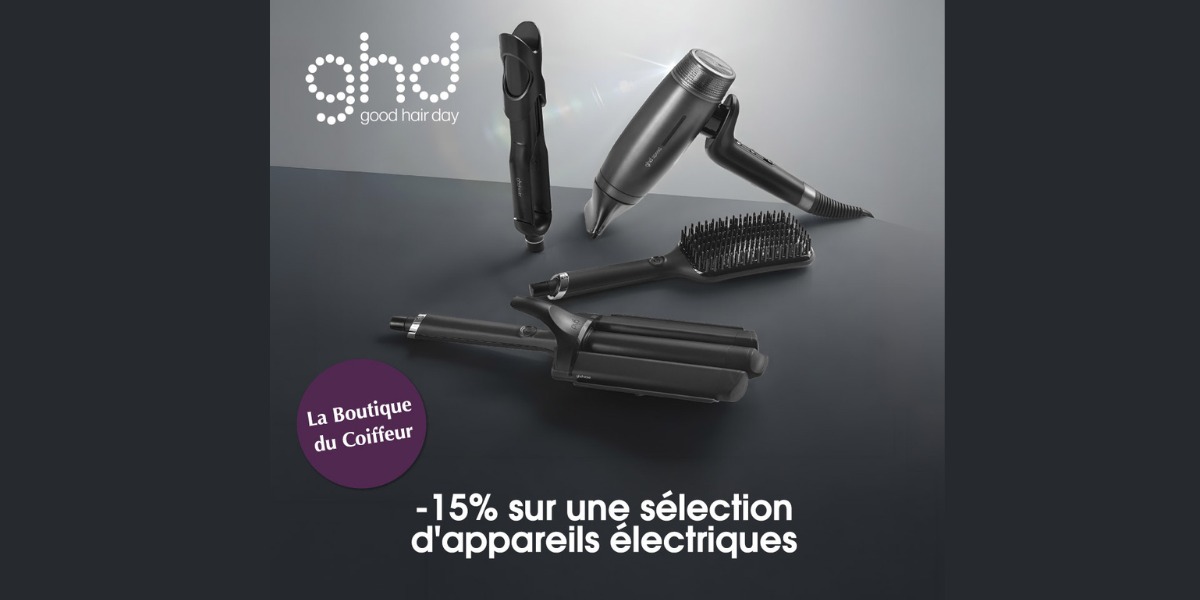 -15% sur une sélection d'appareils électriques 