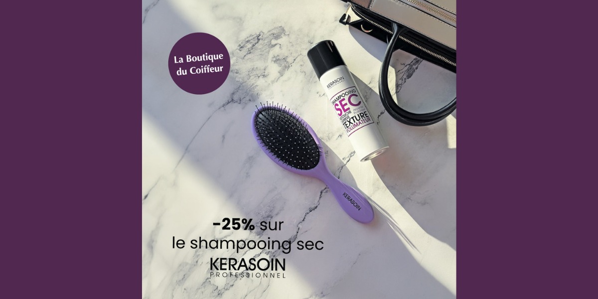 -25% sur le shampooing sec 