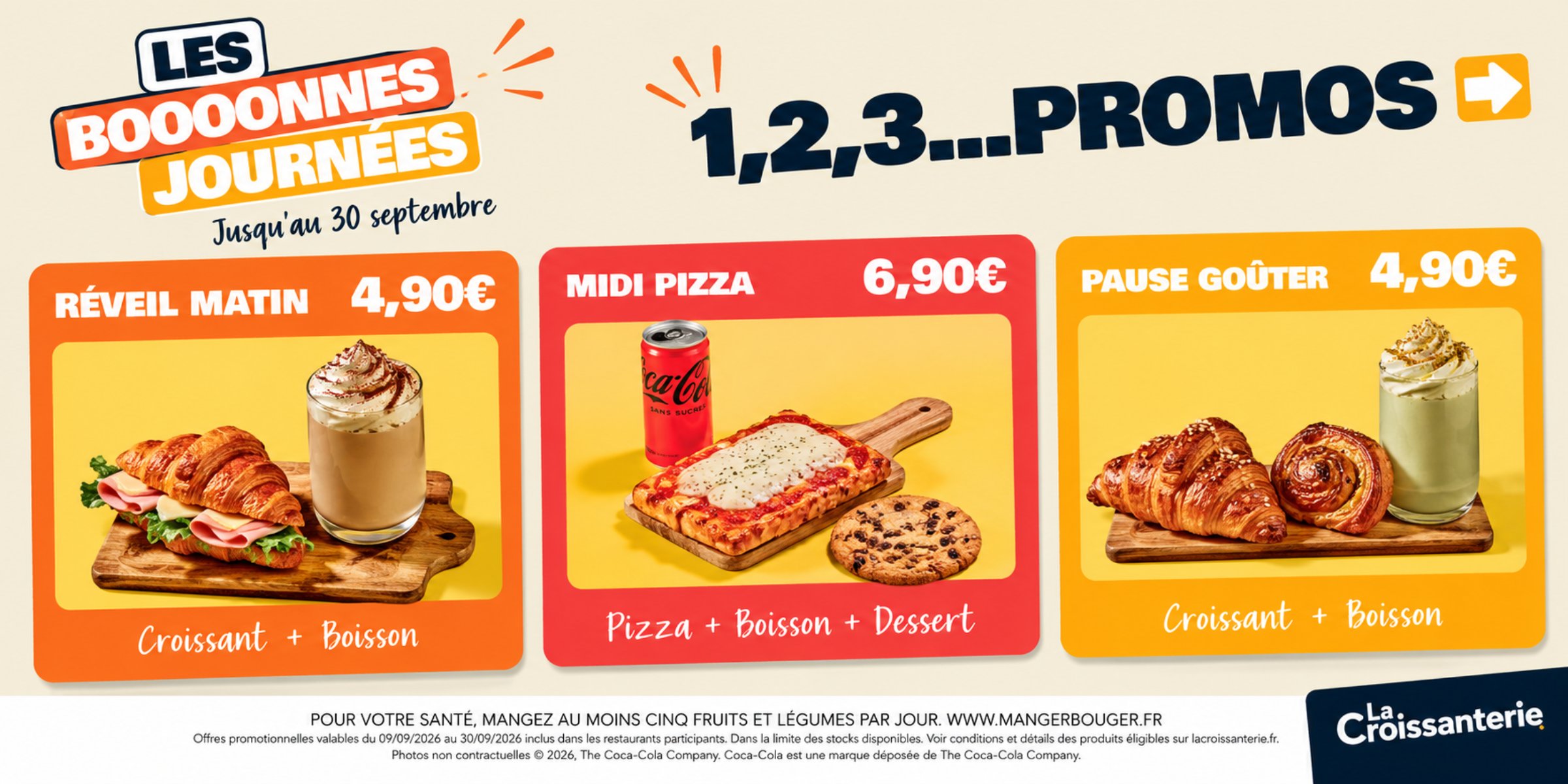 Les Boooonnes Journées arrivent chez La Croissanterie !