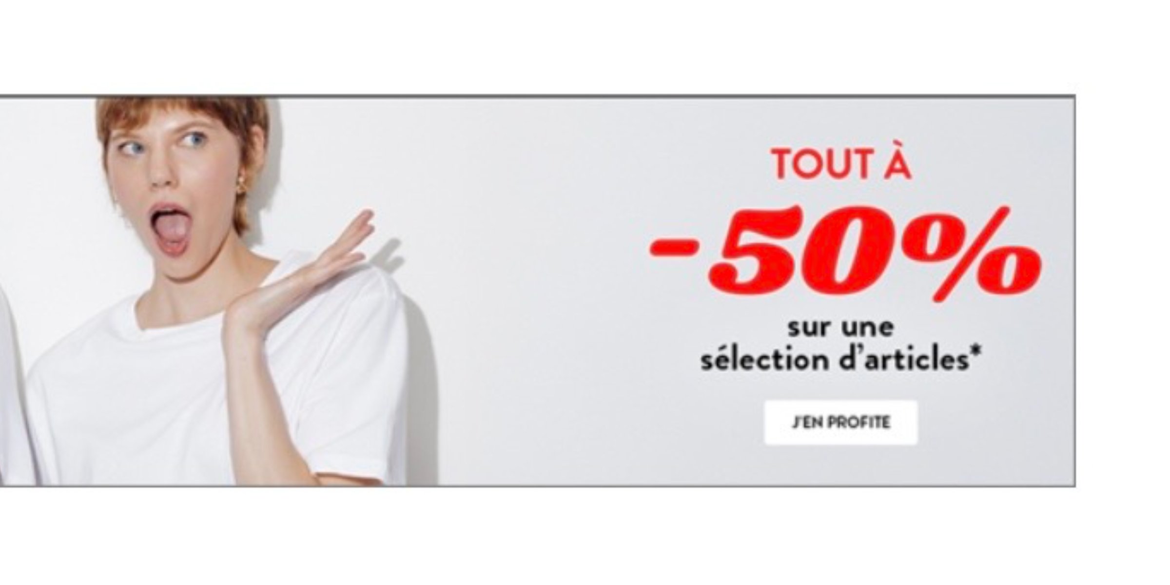 Tout à -50%* chez PROMOD !!