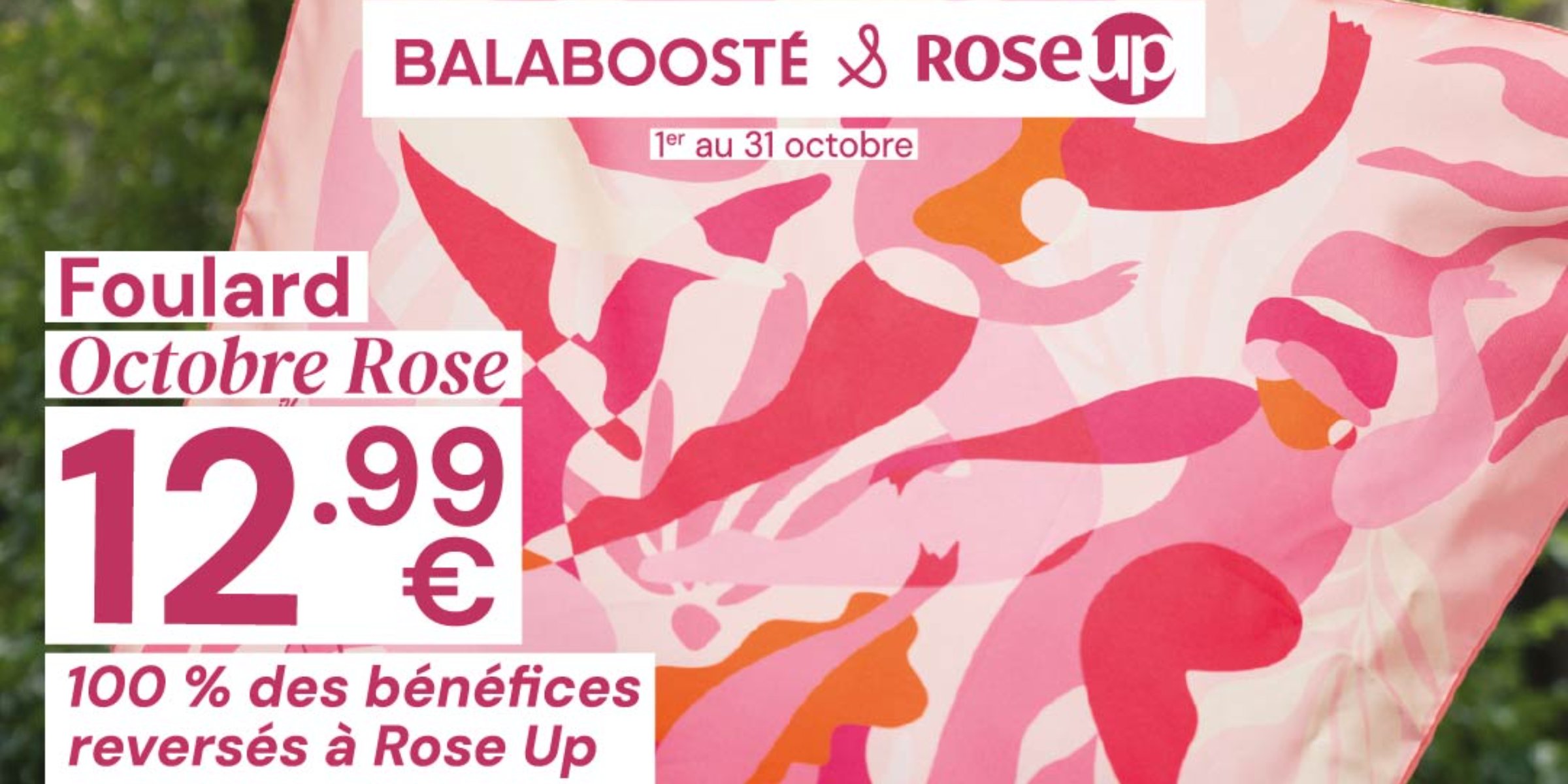 OCTOBRE ROSE x ROSE UP