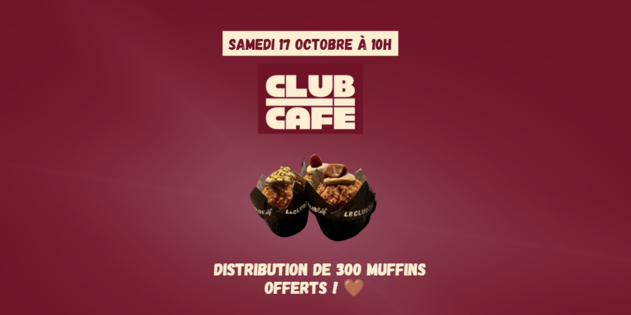 Venez découvrir la pause gourmande de Club Café ! ☕️