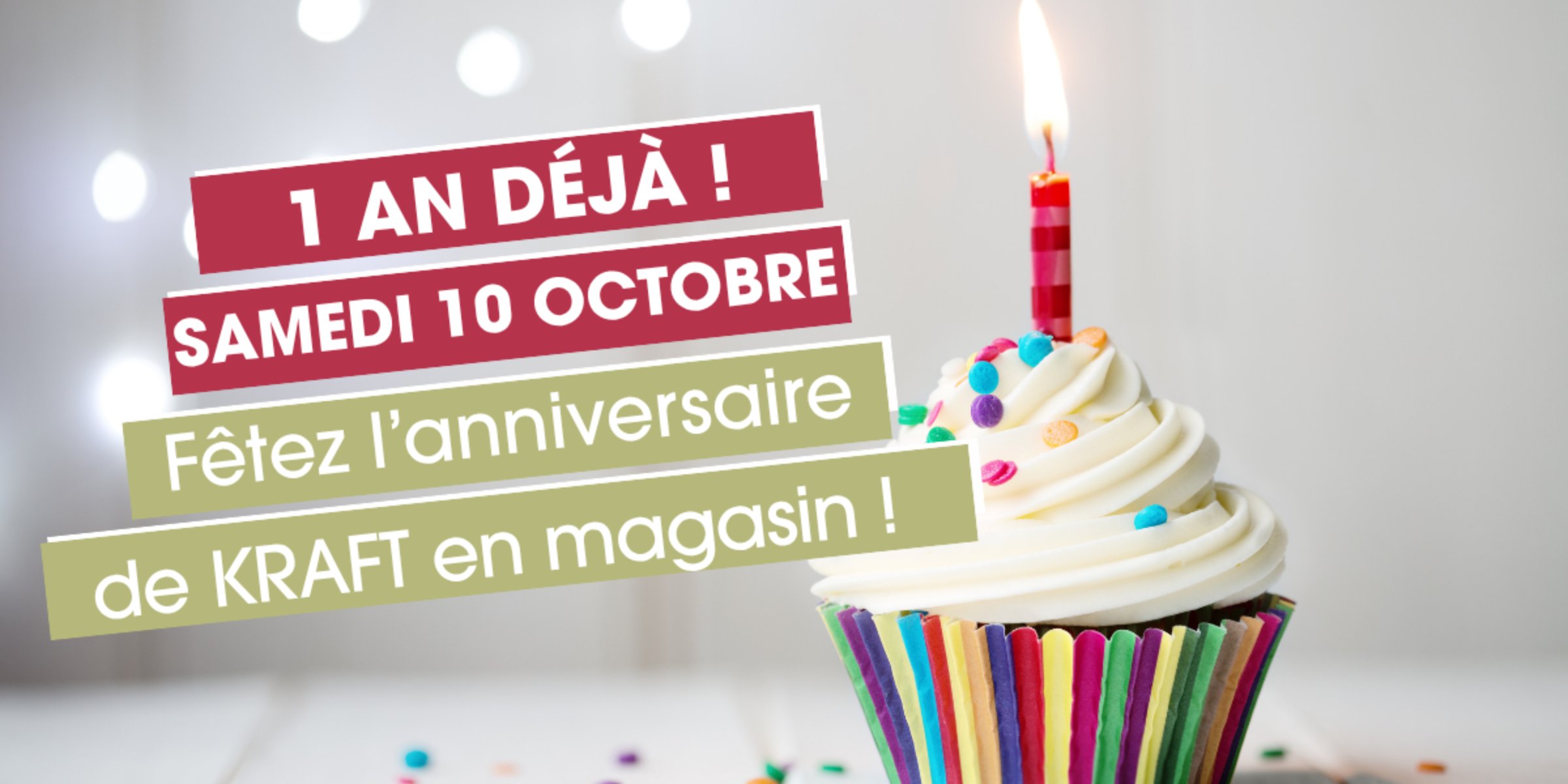 🎉 KRAFT fête ses 1 an !