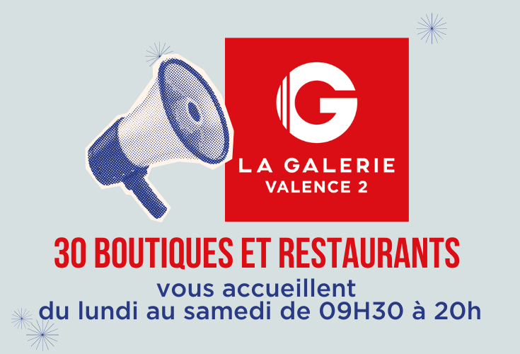 30 boutiques et restaurants vous accueillent !
