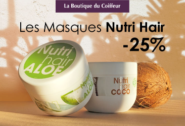 OFFRE DU MOI : Masques Nutri Hair