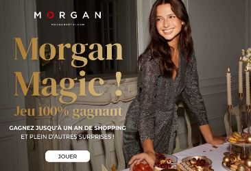 Morgan Magic : Jeu 100% gagnant de Noël