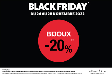 Black Friday Julien D'Orcel
