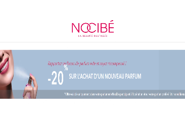 Bon plan dans votre boutique Nocibé