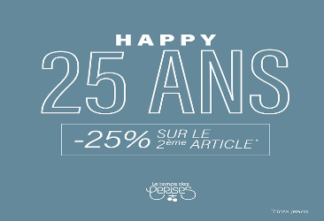 LE TEMPS DES CERISES Fête ses 25 ans !