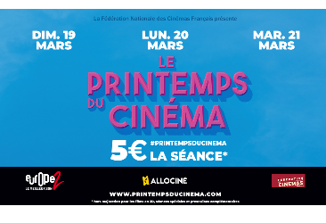 Printemps du cinéma !