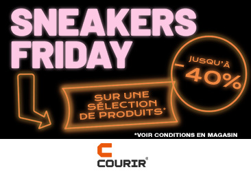 Les SNEAKERS FRIDAY chez Courir