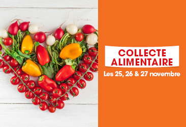 Collecte alimentaire ce week-end !