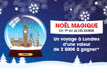 ✈️ Noël : 1 voyage à Londres à gagner !