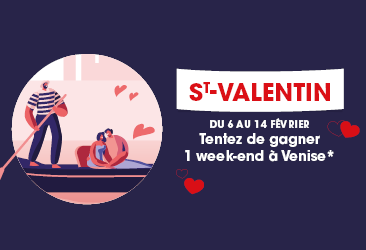✈️ Saint-Valentin : 1 week-end à Venise à gagner !