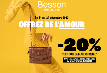 Bon plan chez Besson Chaussures !