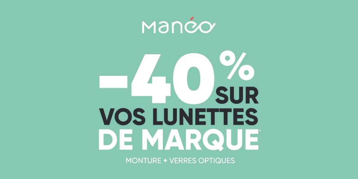 Rendez-vous chez Manéo Opticiens 🛍️