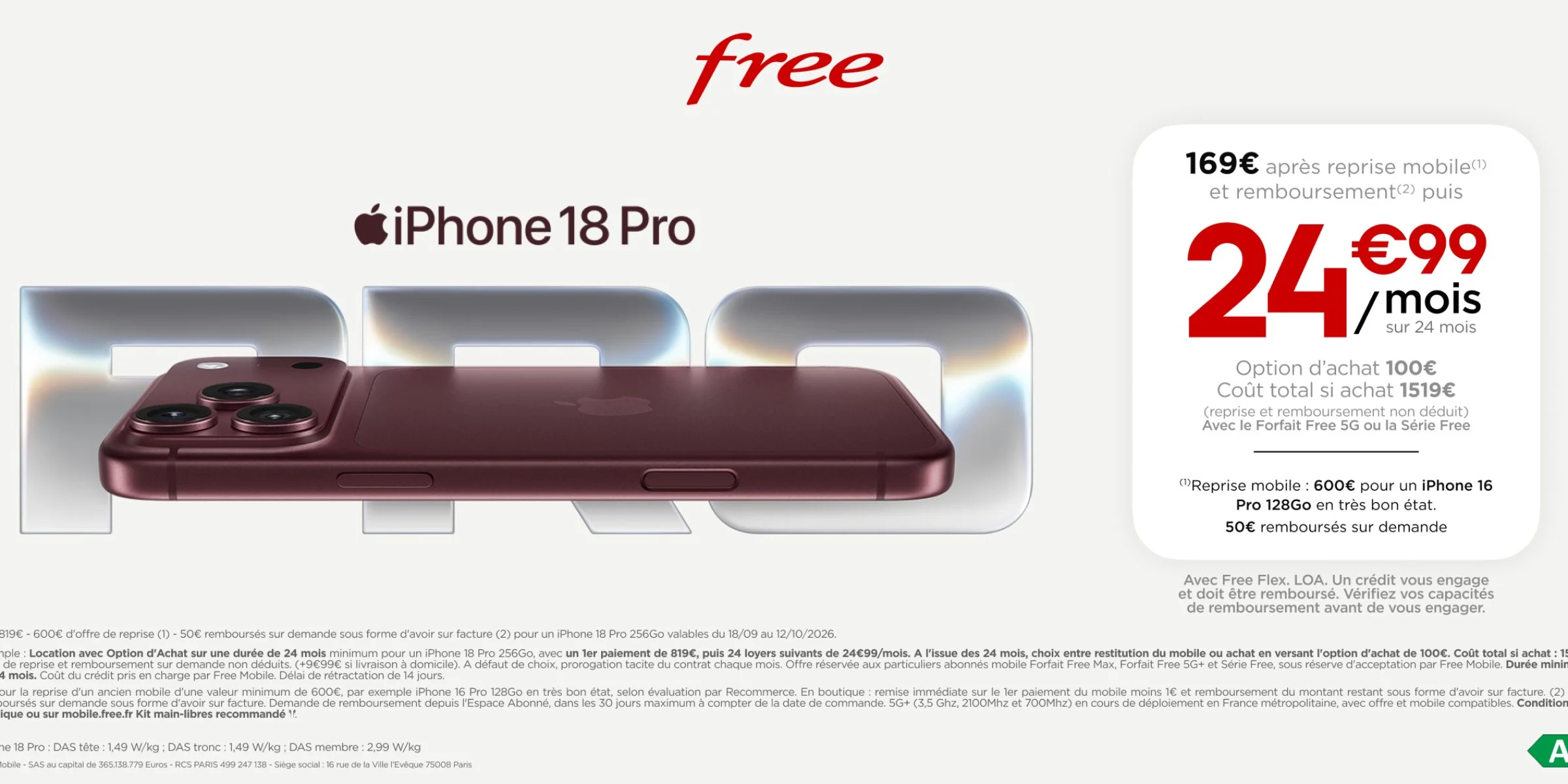 Le nouvel iPhone 18Pro...