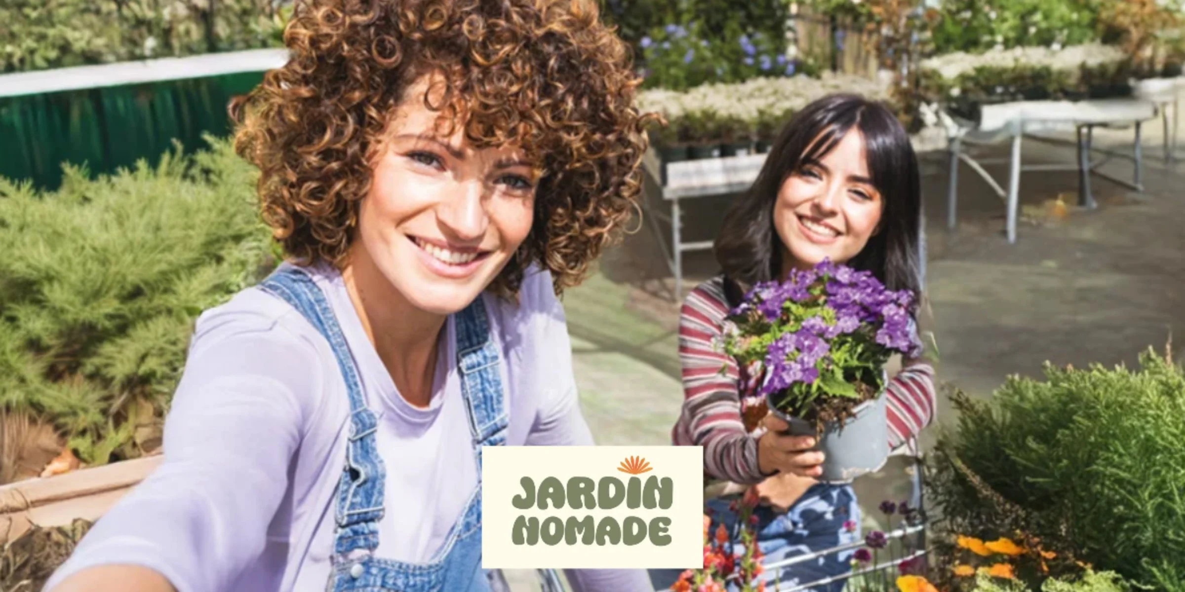 Vente de plantes avec Jardin Nomade 🌺