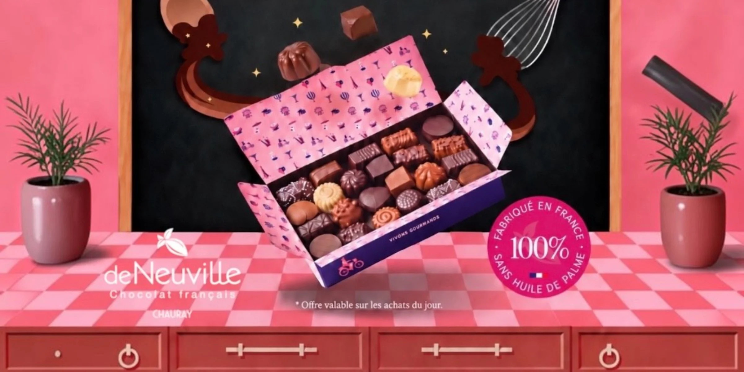 La semaine du goût chez De Neuville 🍫