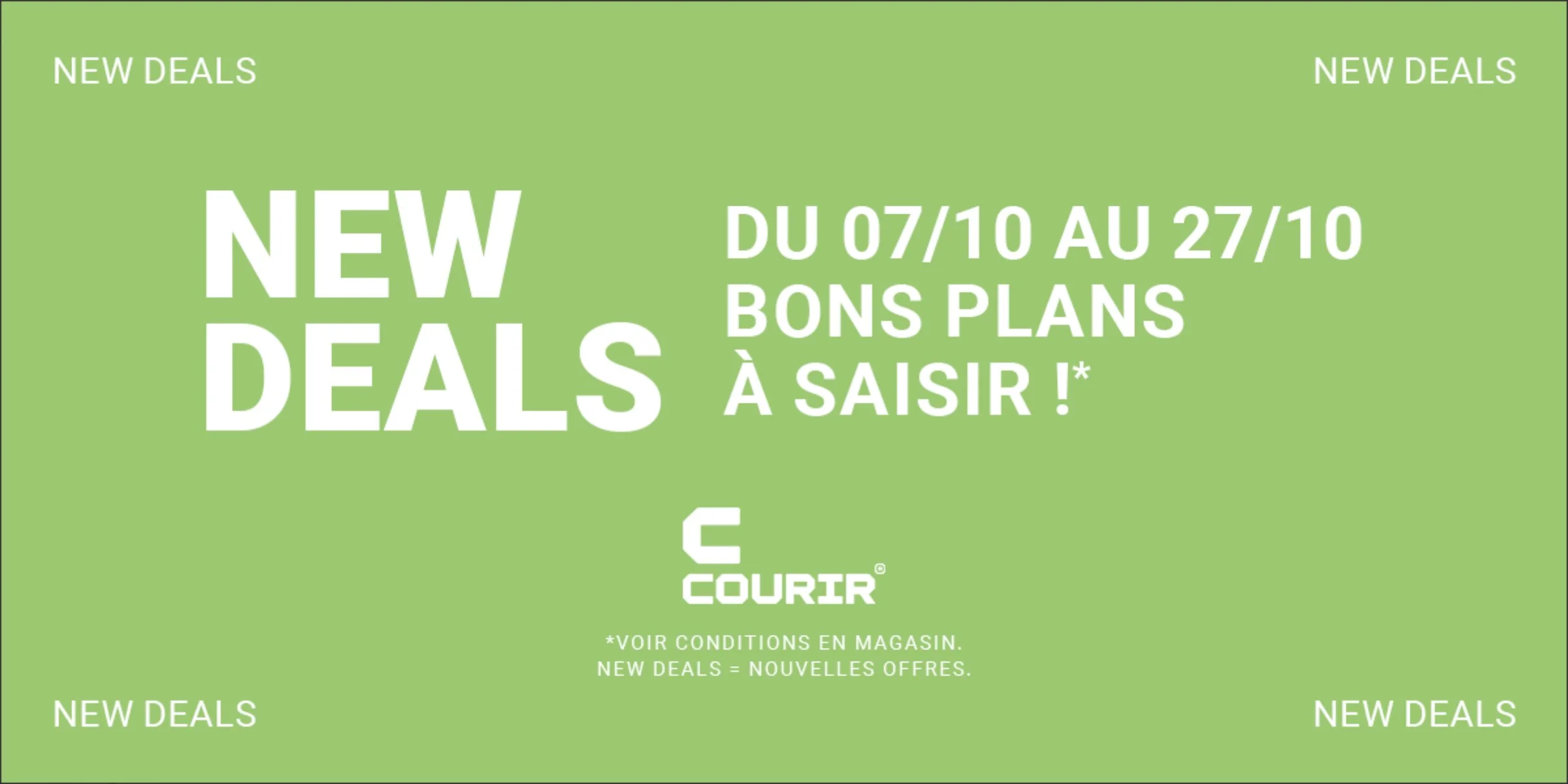 NEW DEALS