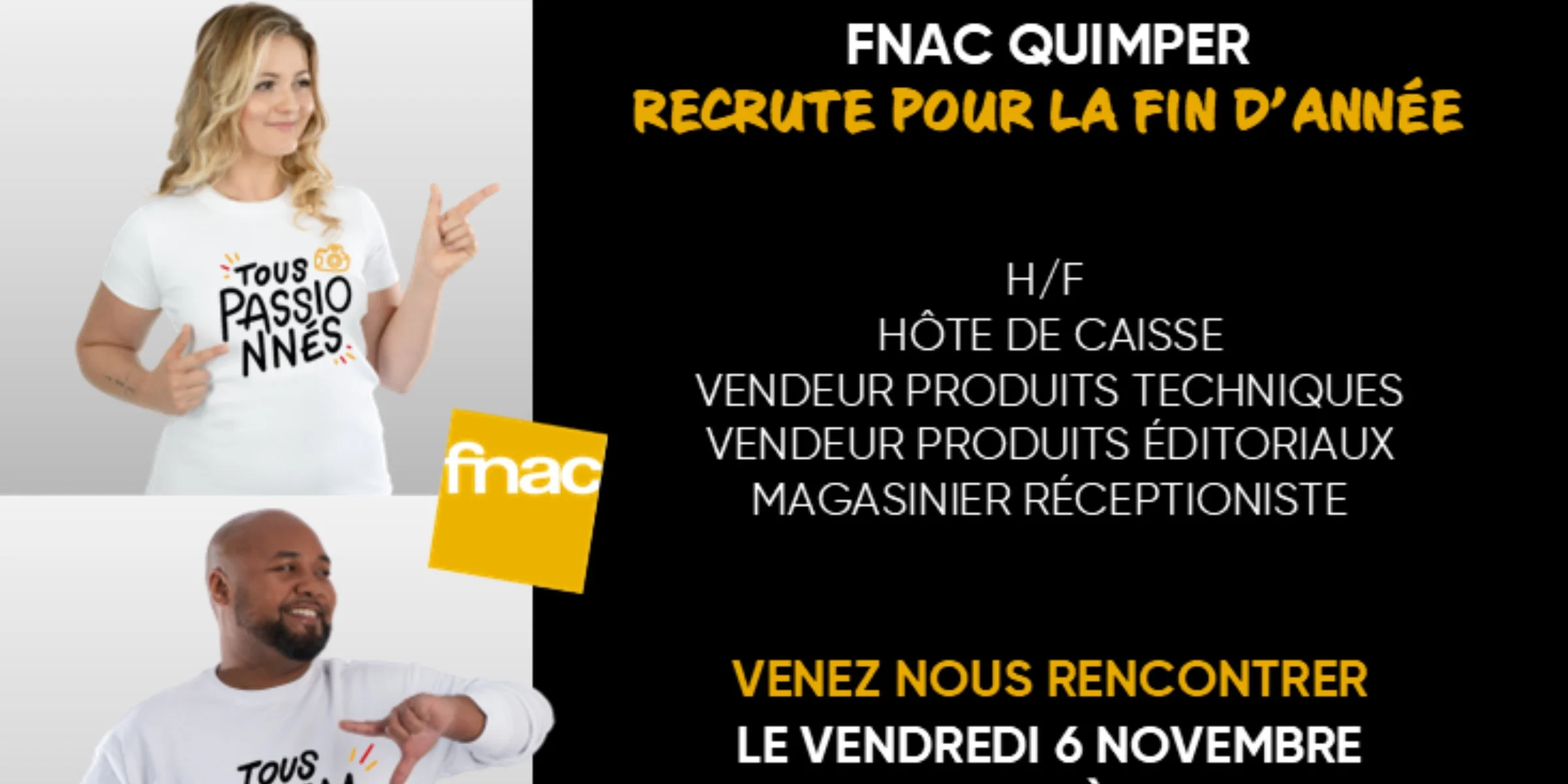 Jobdating chez la FNAC !