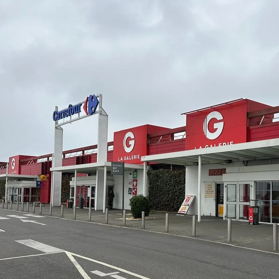 Centre commercial à Saint-Martin-des-Champs