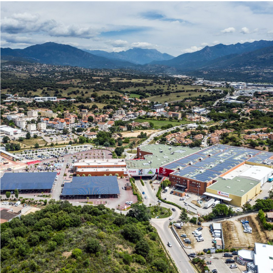 centre commercial à Ajaccio